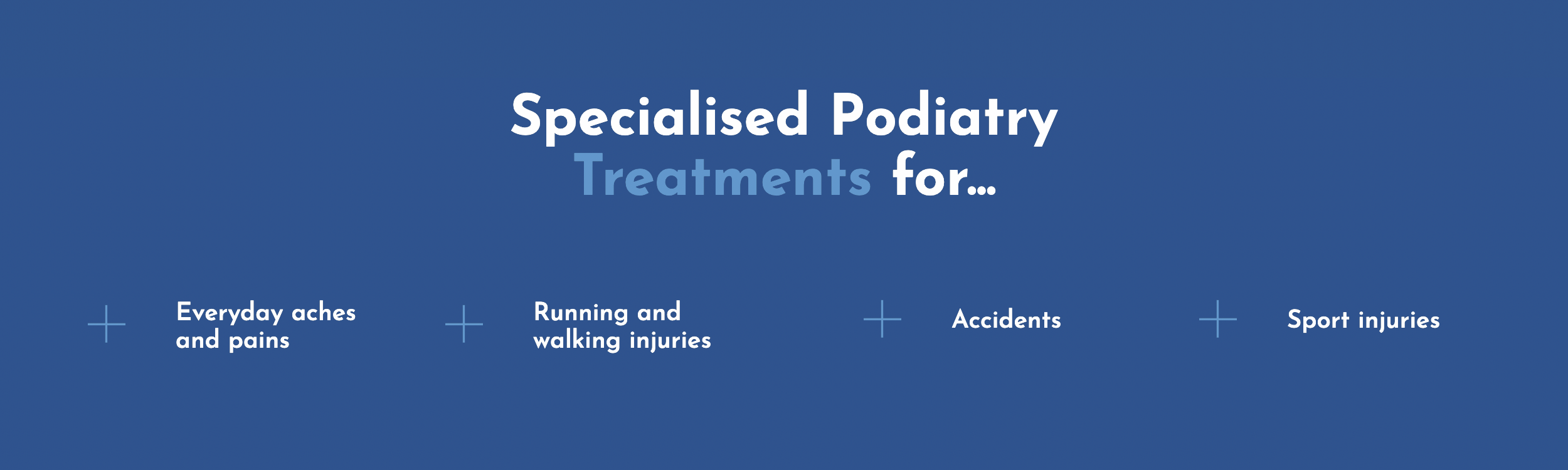 Specialised Podiatry Treatments